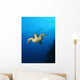 Inquisitive Sea Turtle Wall Decal