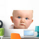 Beautiful Baby with Blue Wall Decal