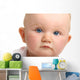 Beautiful Baby with Blue Wall Decal