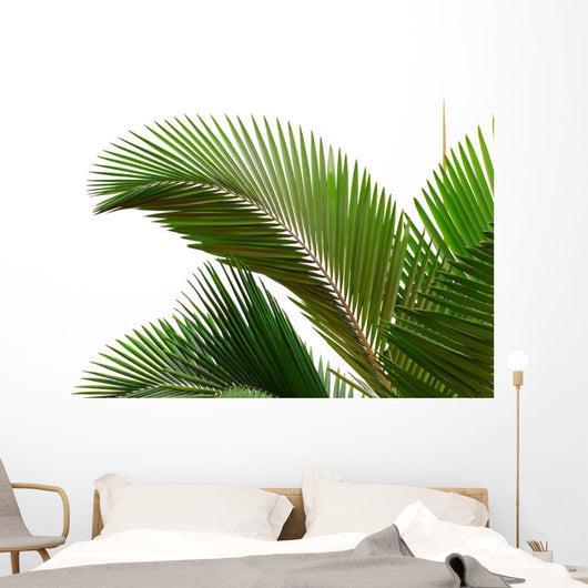 Leaves Palm Tree Wall Decal Design 1