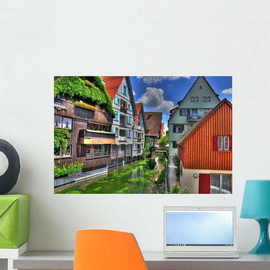 Fischerviertel Ulm Hdr Wall Decal