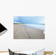Jogging Sand Wall Decal