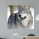 Gray Wolf Wall Mural
