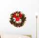 Christmas Wreath Wall Decal