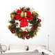 Christmas Wreath Wall Decal