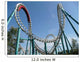 Rollercoaster Amusement Park Wall Decal