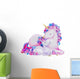 Cute Pastel Purple Watercolor Wall Decal