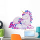 Cute Pastel Purple Watercolor Wall Decal