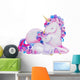 Cute Pastel Purple Watercolor Wall Decal