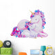 Cute Pastel Purple Watercolor Wall Decal