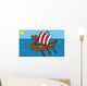 Viking Ship Wall Decal