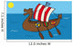 Viking Ship Wall Decal