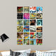 Graffiti Montage Collage Wall Decal