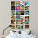 Graffiti Montage Collage Wall Decal