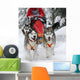 Sled Dog Race Wall Decal