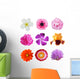 Summer Flowers Wall Stickers
