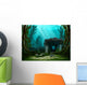 Ancient Town Ruins Underwater Wall Decal