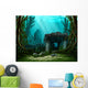 Ancient Town Ruins Underwater Wall Decal