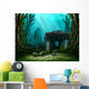 Ancient Town Ruins Underwater Wall Decal