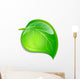 Green Leaf Wall Decal