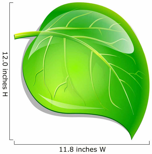 Green Leaf Wall Decal