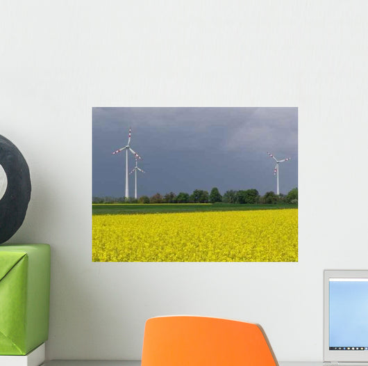 Wind Turbines Wall Decal