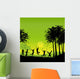 Children Playing outside Wall Decal