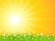 Sunny Landscape Wall Decal