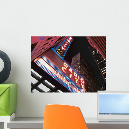 Radio City Music Hall Wall Decal