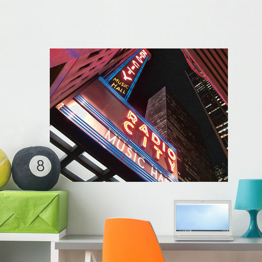 Radio City Music Hall Wall Decal