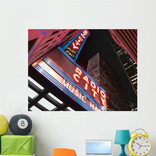 Radio City Music Hall Wall Decal