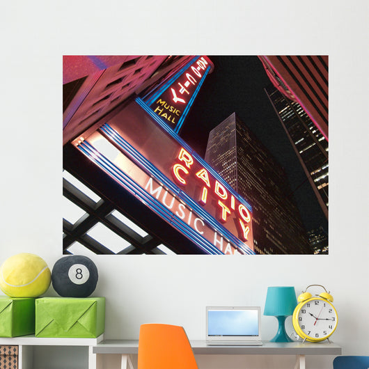 Radio City Music Hall Wall Decal