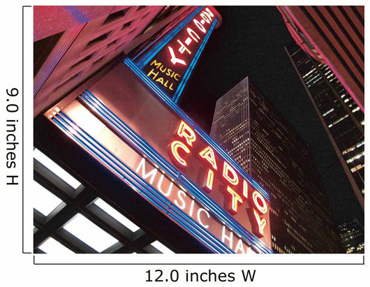 Radio City Music Hall Wall Decal
