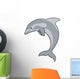 Dolphin Wall Decal Design 1