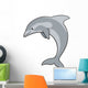 Dolphin Wall Decal Design 1