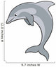 Dolphin Wall Decal Design 1