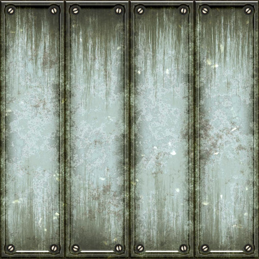 Sectioned Metal Texture Wall Decal