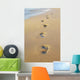 Footprints Sand Wall Decal Design 3
