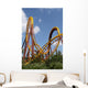 Montagnes Russes Wall Decal