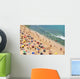 Beach Crowd Wall Decal