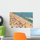 Beach Crowd Wall Decal