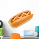 Hot Dog with Mustard Wall Decal