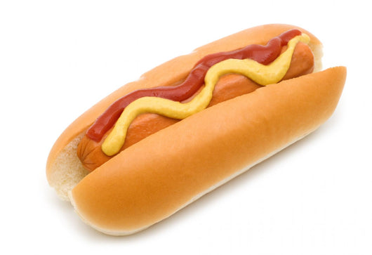Hot Dog with Mustard Wall Decal