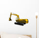 Backhoe Wall Decal