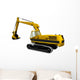 Backhoe Wall Decal