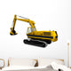 Backhoe Wall Decal