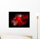 Red Galaxy Wall Decal