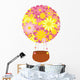 Floral Hot Air Balloon Wall Decal