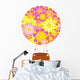 Floral Hot Air Balloon Wall Decal