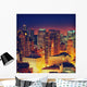 Downtown San Francisco at Night Wall Decal